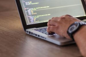 PHP code on screen representing WordPress PHP errors and debugging