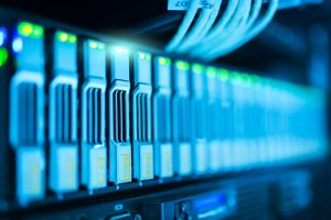 Server storage disk showing WordPress log file growing too large and filling disk space