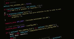 Code editor showing WordPress SCRIPT_DEBUG constant in wp-config.php file