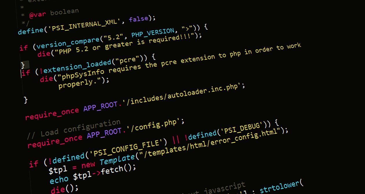 Code editor showing WordPress SCRIPT_DEBUG constant in wp-config.php file